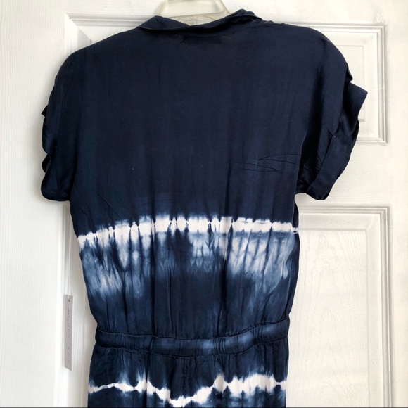 NWT - Young, Fabulous & Broke Jumpsuit Tie Dye Navy - Picture 9 of 12